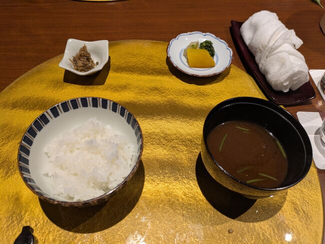 山口阿東こしひかりのご飯と赤出汁