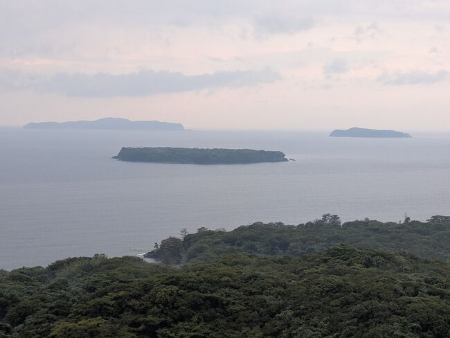 日本海の島々を眺めます
