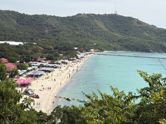 サマエビーチの展望台<br />めっちゃきれいだ