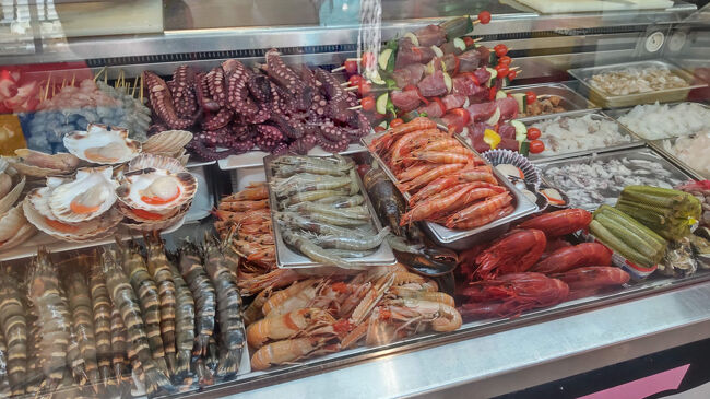 海が近いからか、海鮮も豊富でした。