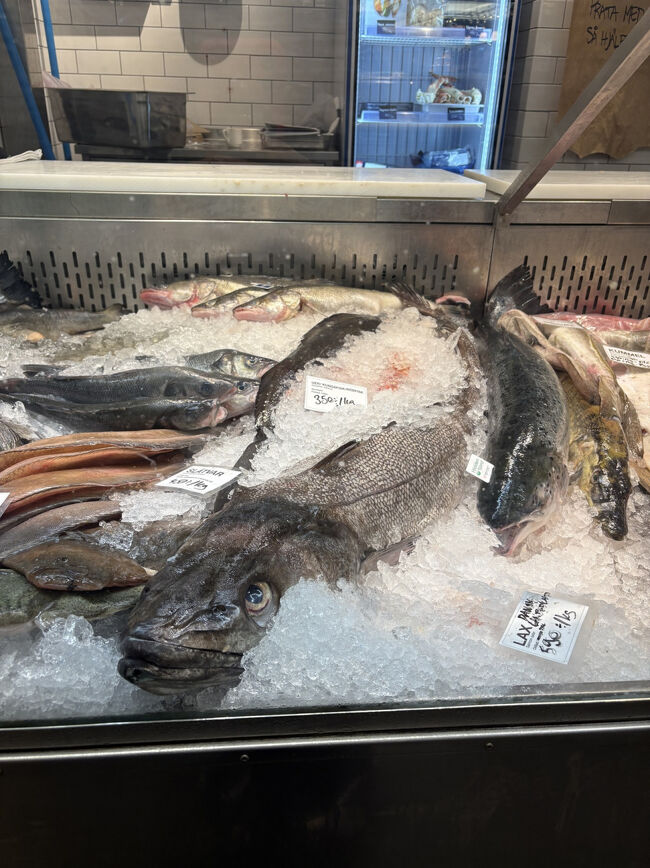 スウェーデンの魚は顔が怖いような。