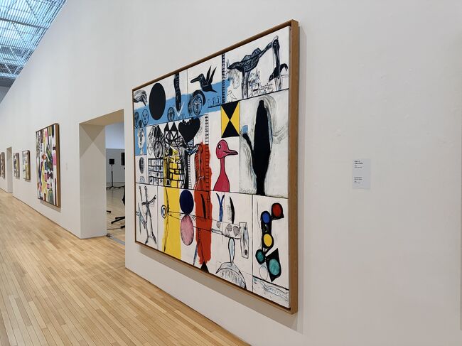 今回の猪熊弦一郎作品のテーマは「物が在る」<br /><br />具象的な作品のなかから静物表現に着目した作品が展示されていました