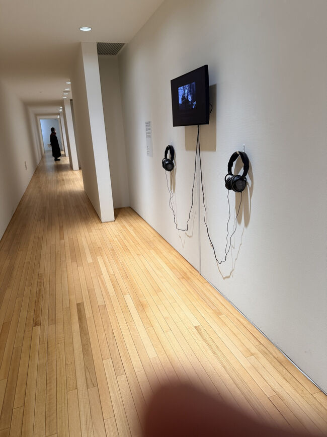 美術館の側道の展示スペースにもジャネット・カーディフの作品8点が映像資料として展示されていた<br /><br />カーディフとジョージ・ピュレス・ミラーとで共同制作された作品