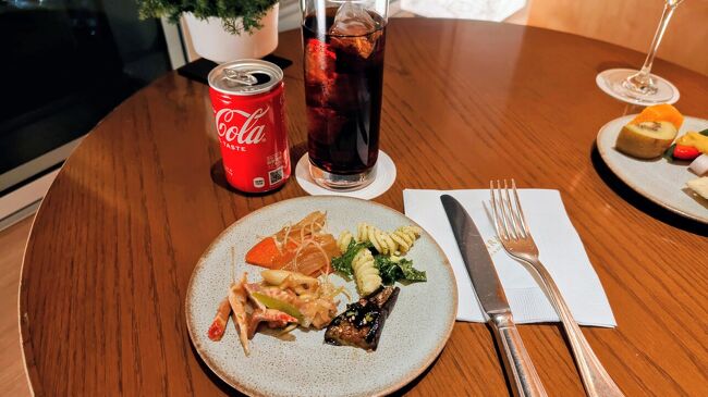 19:30からディナーが控えているので、軽めに取ったつもりです。