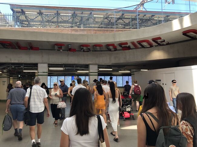 はいチャイナタウンをぐるっと廻ってセントラル駅に戻って来ました。<br /><br />今からボンダイジャンクションに住んでる友人とお茶&amp;ランチです。