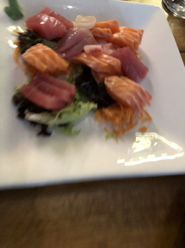 寿司の盛り合わせ。