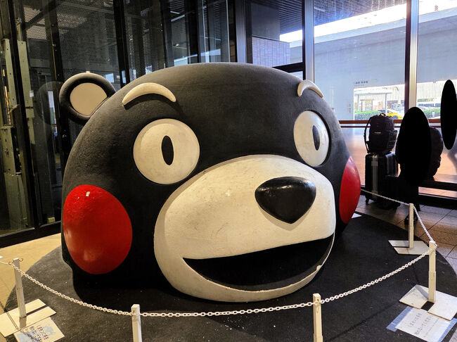 長崎から新幹線と特急を乗り継ぎ、熊本駅へ。