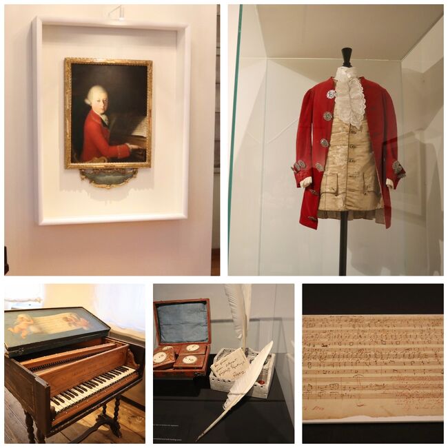 最初、家の方は見なくていいかなと思いましたが<br />モーツァルトの着用してた服、ピアノなど見れて満足でした<br />モーツァルトといえば赤い服、この服をみた時ずいぶんと細身だったのかなと思いました