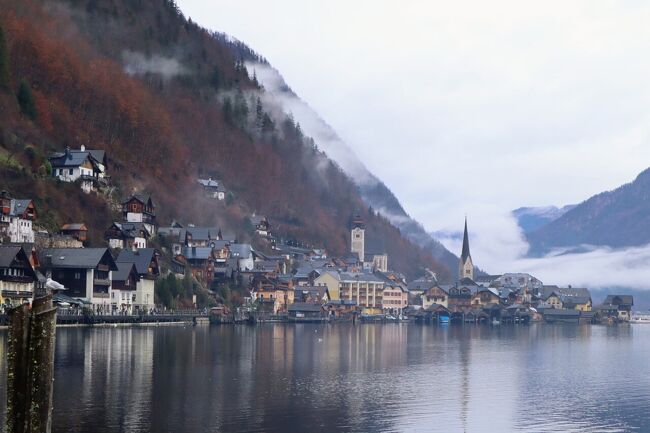 ハルシュタットに到着<br />集合時間は12:10です<br />ここから2時間30分ほどフリータイムです