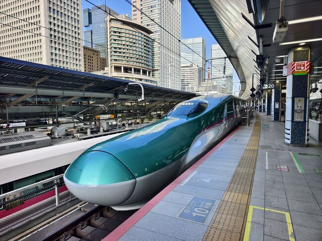 新青森行きはやぶさ54号。<br />仙台まであっという間の旅。