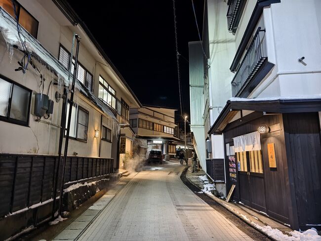 夜は温泉街を散策。<br />この雰囲気大好き！
