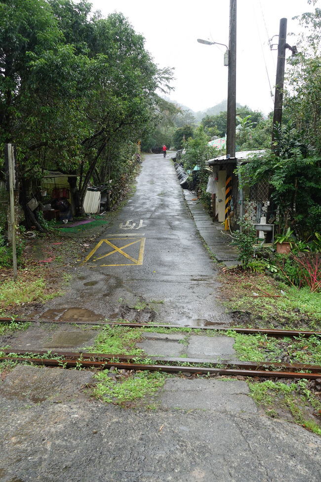 線路に交差する道も殆ど無く…