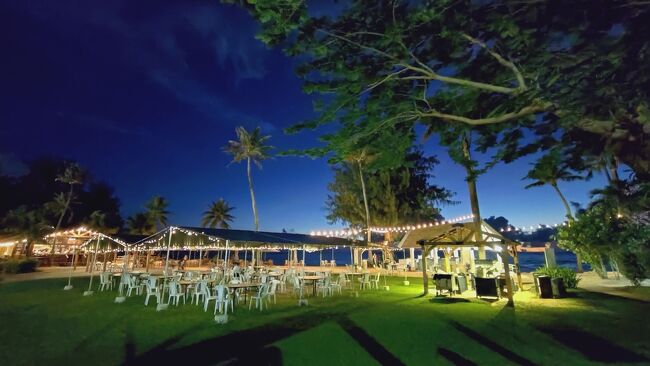 夕食は前日と同じくスキッパーズグリルで頂きます。