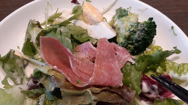 生ハムサラダハーフ