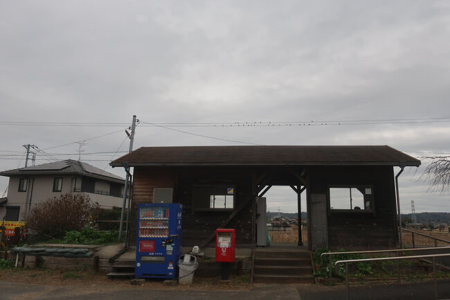 上総三又駅に戻ってきました