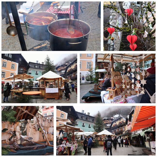 クリスマスマーケット<br />美味しそうなスープは現金のみでした