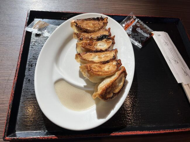 まずは餃子が出来ました。