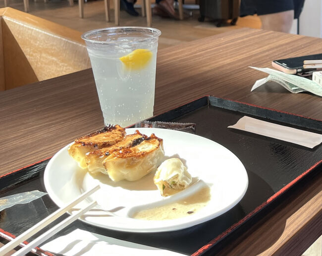 大好きな味の餃子です。