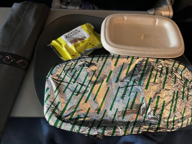 食事が来ました。