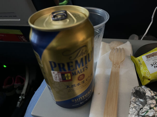 二本目のビールはプレミアムモルツを注文。