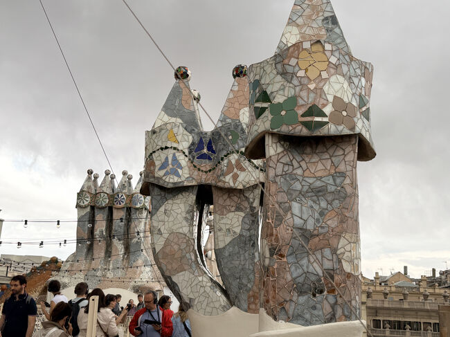 カサバトリョの屋上はこんな感じです。