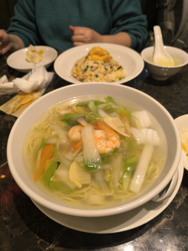 夕ご飯は551蓬莱