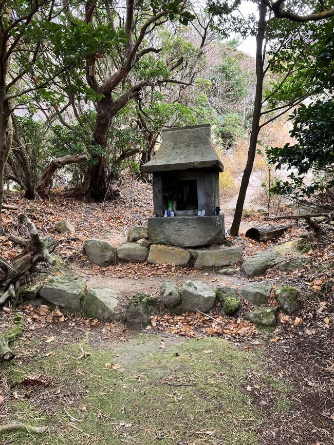 【小さな祠】<br />伽藍岳登山道に出てしまいました。登山道脇に祠があり、お地蔵さん？がいらっしいました。安全に登れるよう見守ってくださりありがとうございます。<br /><br />私は超軽装備なので、登山せずに来た道を戻りました。