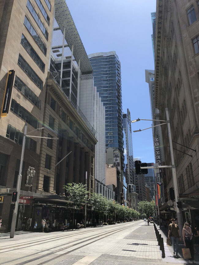 QVBからジョージ ストリートを北上して､､､､､､