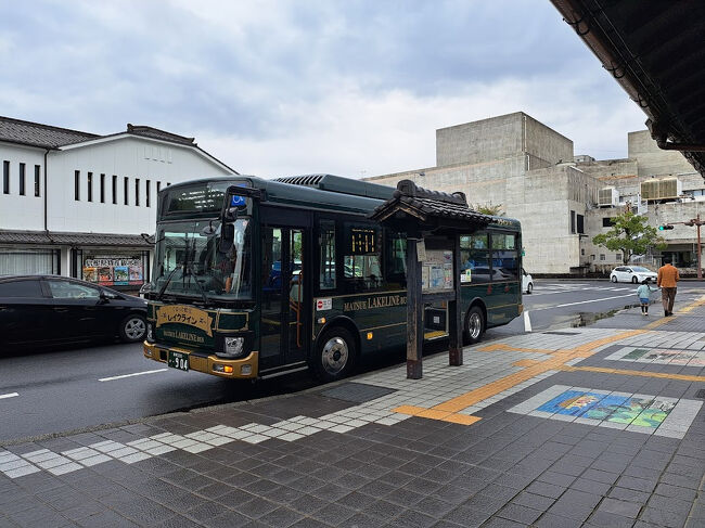 船を降りたら、すぐ隣にある島根県観光物産館でお土産を買って、さらに「めのうの店 川島」（勾玉などが売ってるお店）もすぐ隣にあったので勾玉のネックレスを購入したしりました。<br />（物産館はレトロバスの後ろです）