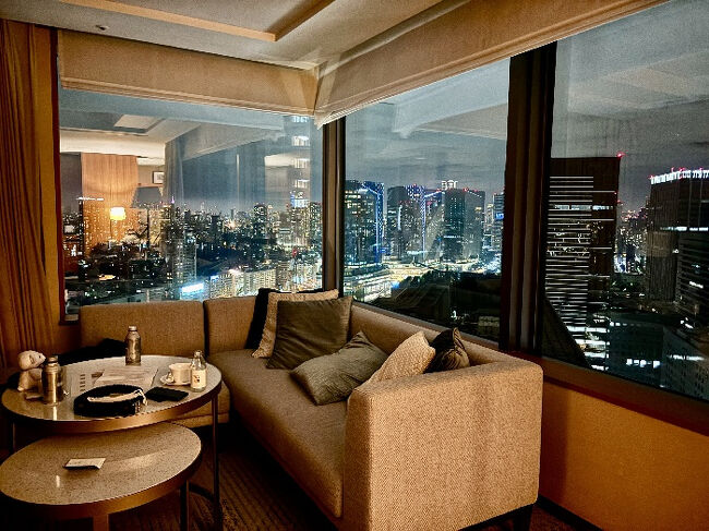 お部屋からの夜景