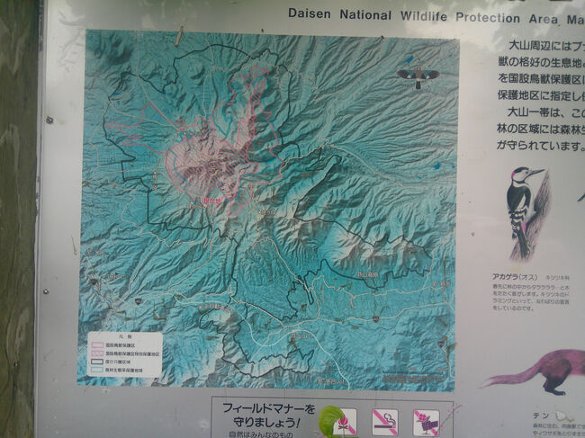 本来であれば大山がよく見えるらしいのですが，この日は曇っていて山頂は全く見えませんでした．