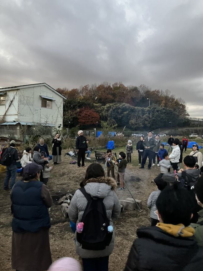 あった<br />この集落だけ人が集まっている