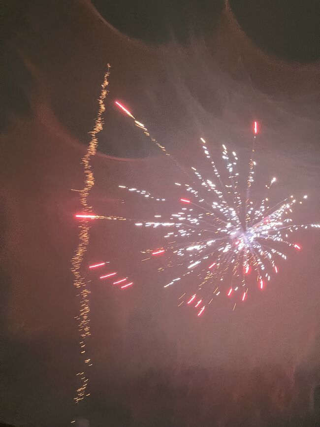 一応打ち上げ花火もある