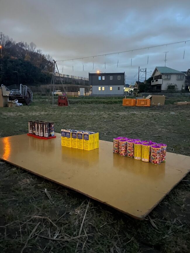 これが国産の花火らしい