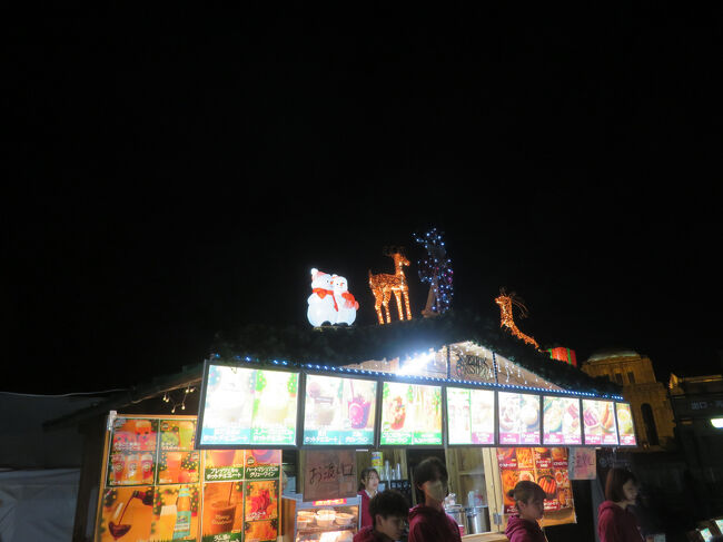 クリスマスマーケット内をてくてく(^^)/