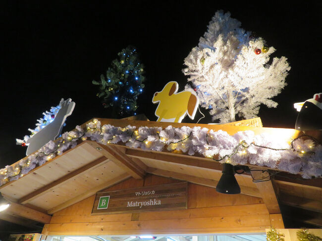 クリスマスマーケット内をてくてく(^^)/