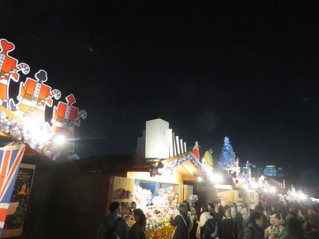 クリスマスマーケット内をてくてく(^^)/