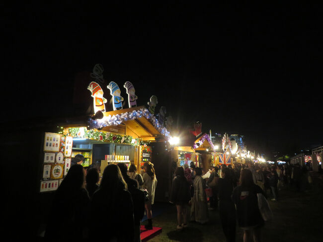 クリスマスマーケット内をてくてく(^^)/