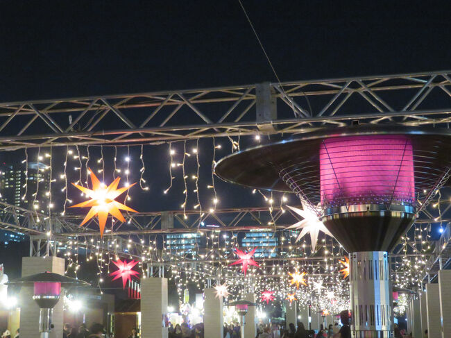 クリスマスマーケット内をてくてく(^^)/