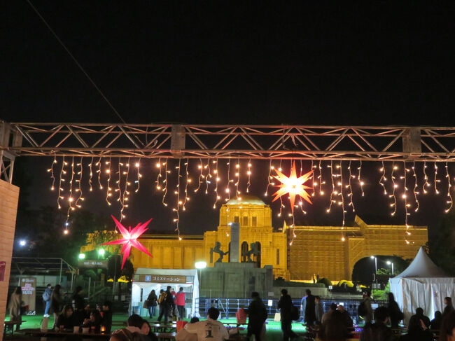 クリスマスマーケット内をてくてく(^^)/