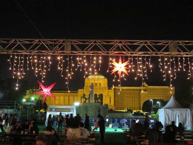 クリスマスマーケット内をてくてく(^^)/