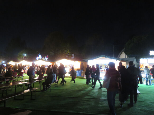 クリスマスマーケット内をてくてく(^^)/