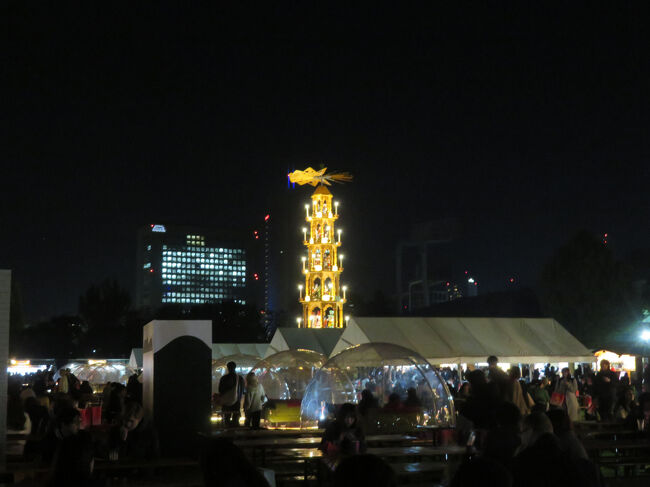 クリスマスマーケット内をてくてく(^^)/