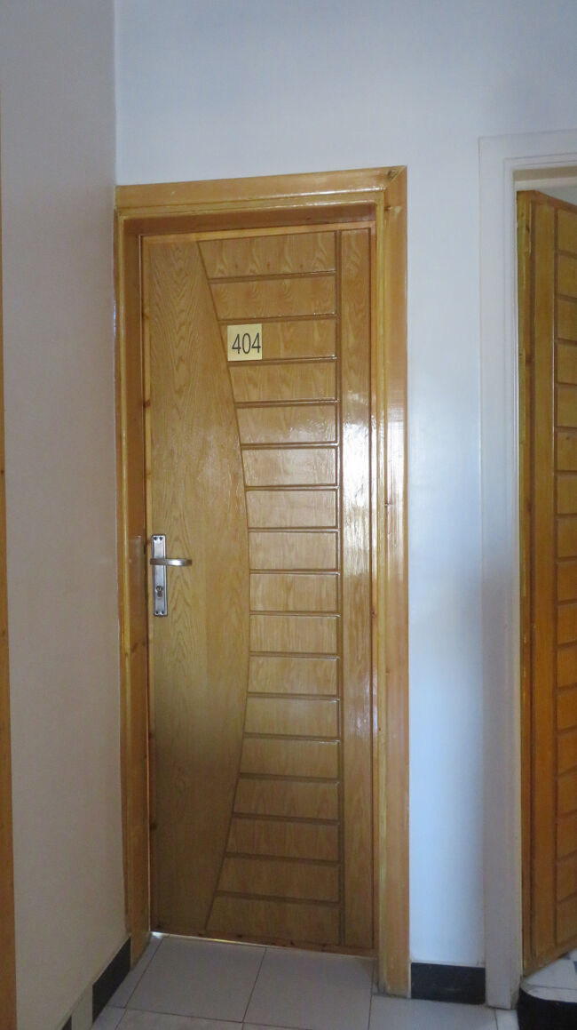 私の部屋は404号室。チェックイン時刻前ですが、部屋に入れました。