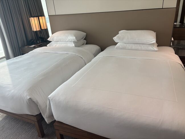 ツインのエグゼクティブルームを直予約しました。