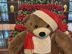 コンラッドシンガポールマリーナベイに到着しました。
この後のチェックイン時に、チェックアウトは12時と言われましたが、ダメもとでレイトチェックアウトをお願いしたら15時までOKもらえました！
