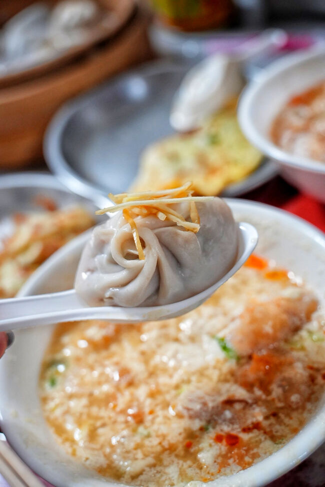 小籠包には生姜を乗せて～<br />