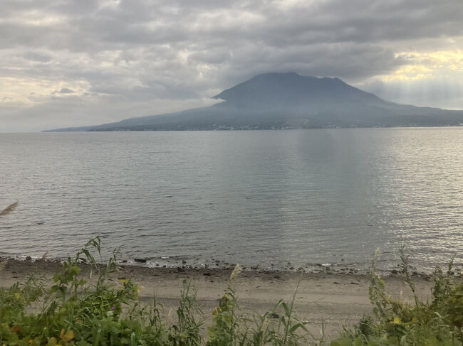 錦江湾に<br />桜島が見えて<br />鹿児島～