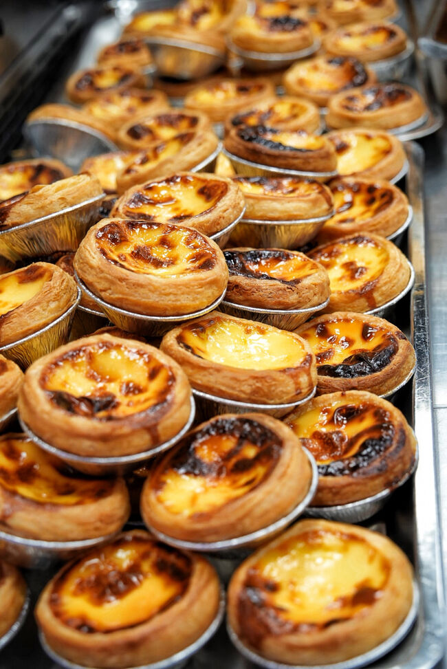 食べたかったのは<br />この、この、焼きたてエッグタルトよ！