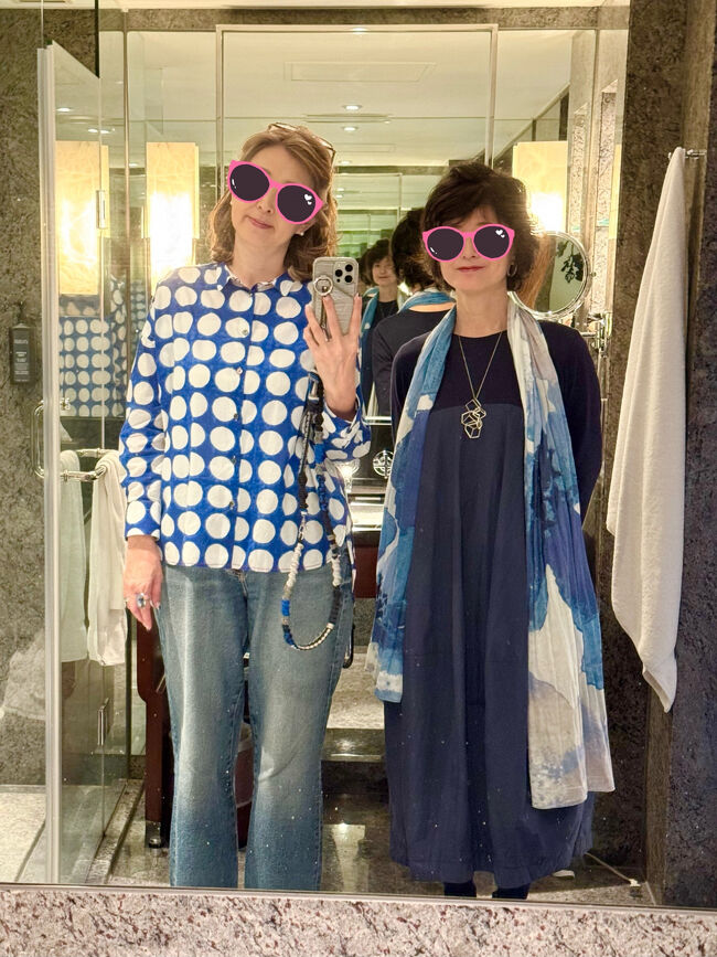 最終日のコーディネートです